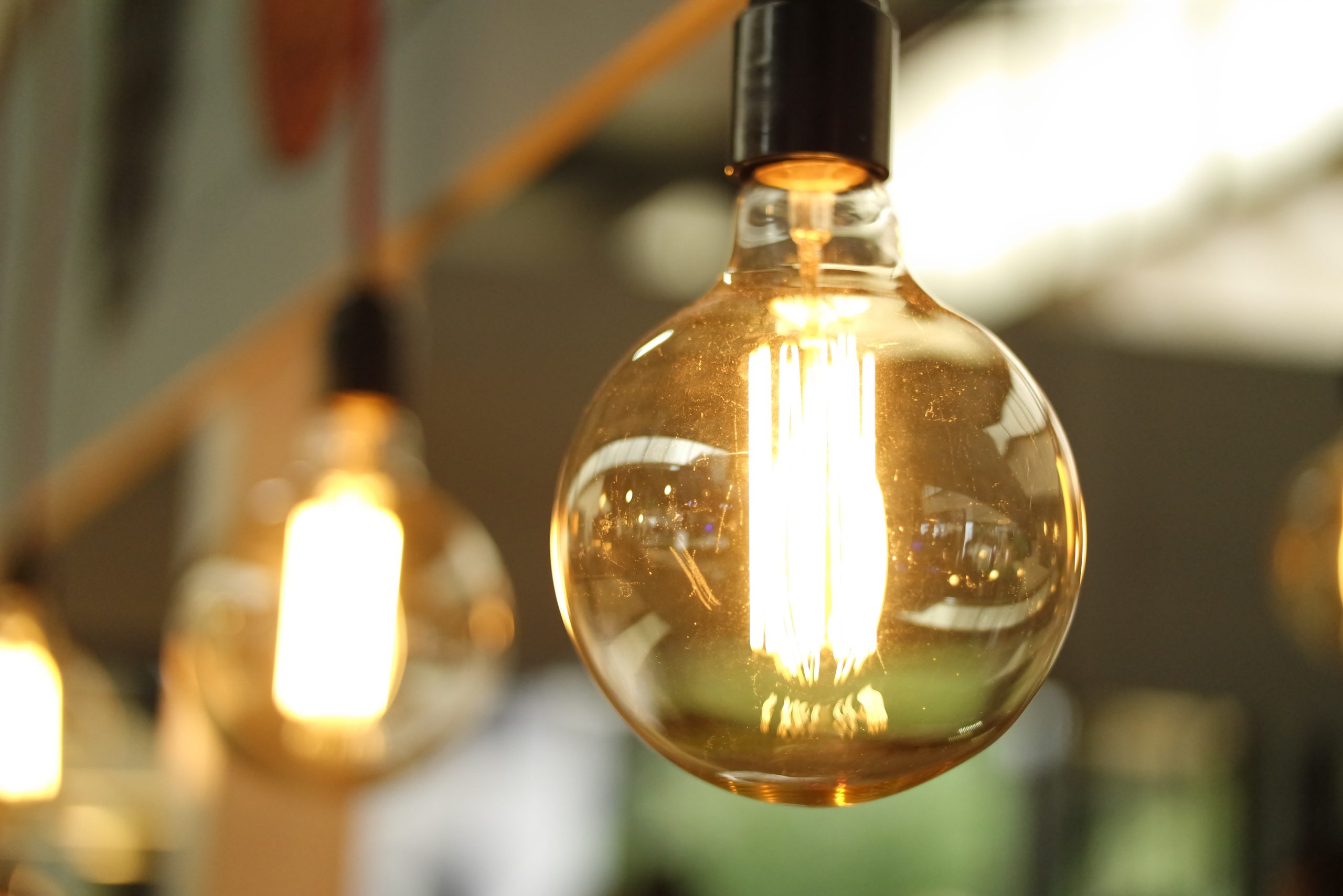light bulb saving energy