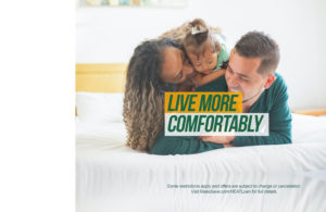 Family living comfortably