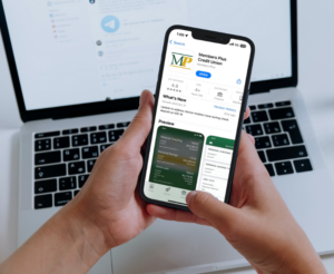 Members Plus App on phone screen