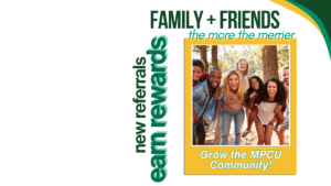 Friends + Family title slide